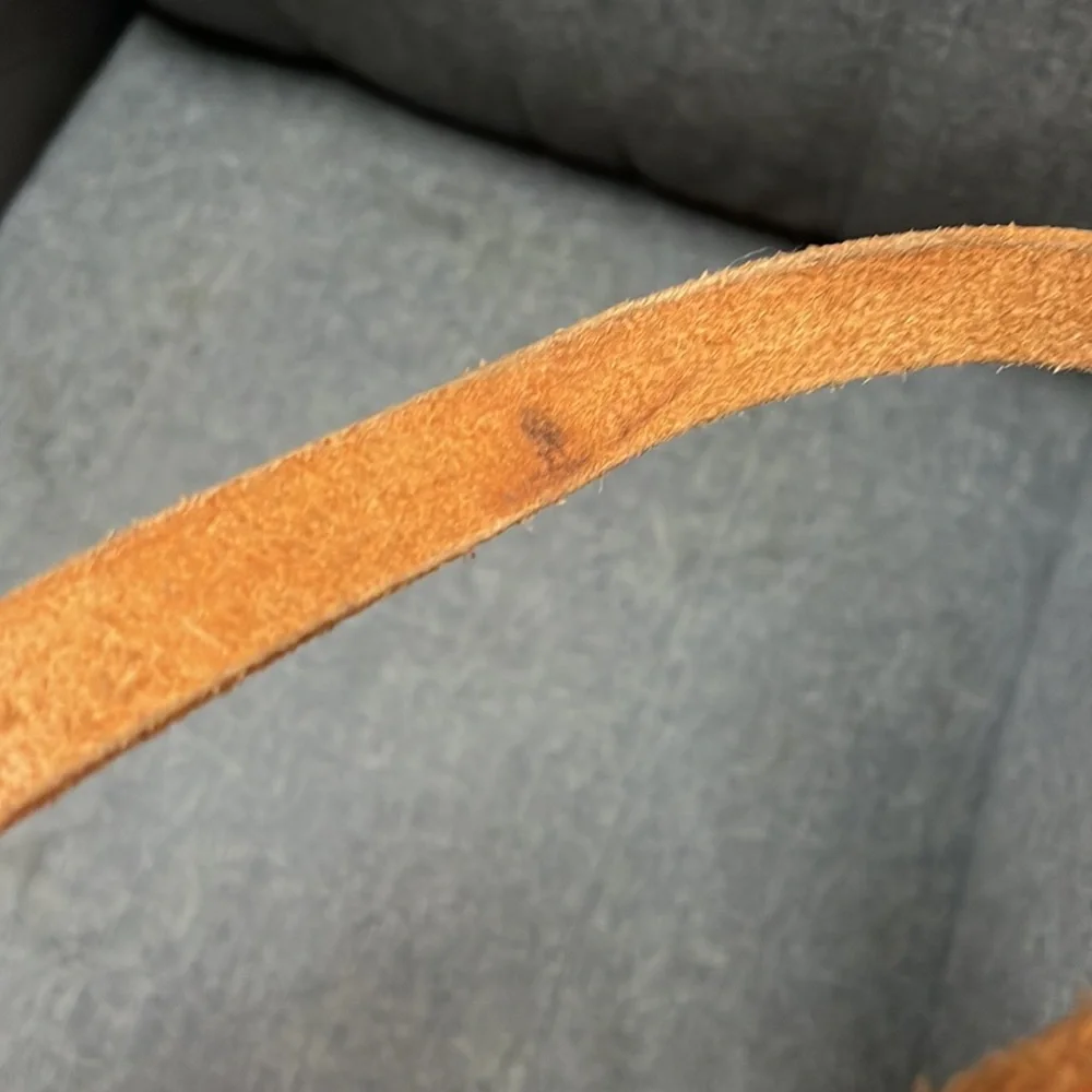 Nice Digs Original Spike Leather Dog Leash- Jungle Tan